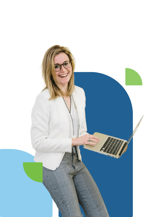 lady with Laptop